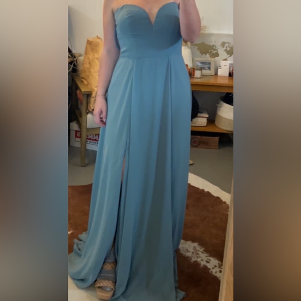 Elegant Off-Shoulder Evening Gown